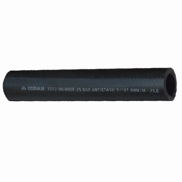 Omezená Nabídka CODAN 10/18 PETROTEC 25 - antistatická hadice 25 bar pro paliva do 50% aromat. uhlovodíků, -25/+100°C