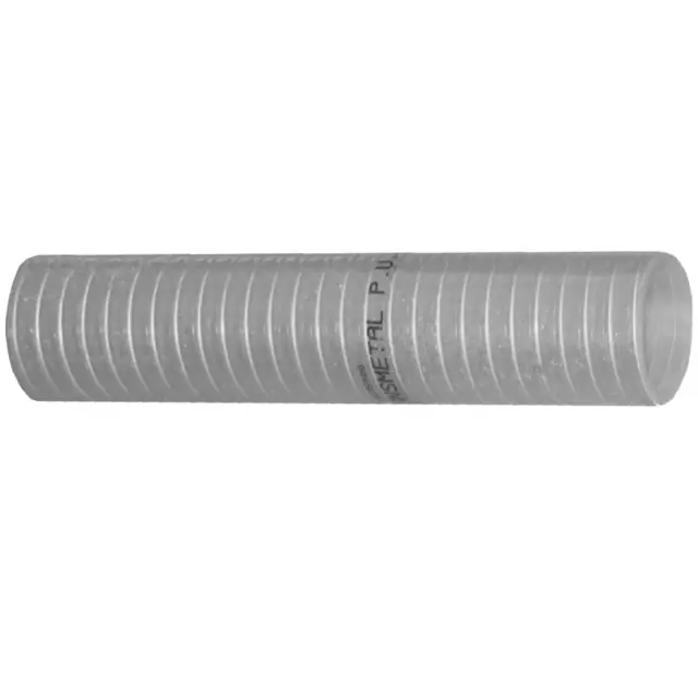 Dokud Zásoby Vydrží ESPIROFLEX 102/114 ABRATEC METAL PU/SPL - Hadice pro dopravu granulátů v plastikářských provozech -20/+70°C