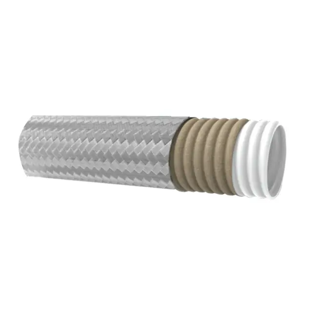 Dokud Zásoby Vydrží 16,4/23,4 CHEMITEC MATW PTFE CONVO - DNV GL 5/8" TS ohnivzdorná hadice se skel. vlákny (-50/+150°C)