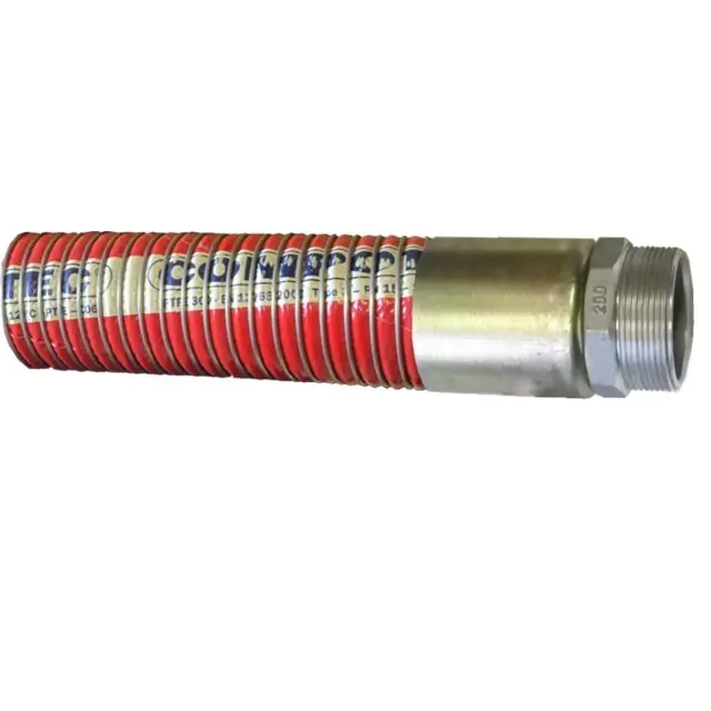 Sezónní Sleva Chemitec C. PTFE 300HD C5.XX-ASAS - DN 75- 5,0 m, komplet vnější záv. 2x SS AG 3", Viton (-40/+100°C) 15 Bar