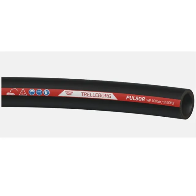 Značkový TRELLEBORG BAUTEC 125 PULSOR 5.1/2", DN 127/155 - 3 m, hadice pro dopravu betonu, 100/200 Bar
