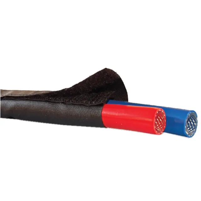 Ověřený ZEC 100 JACKET PROTEX/STRAP NYLON - černý ZIP rukáv 1,5 mm, hadice d= 100mm, (-40/+120°C) bal. 25 m