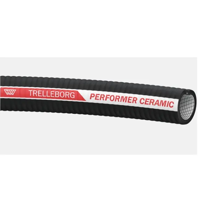 Dokud Zásoby Vydrží TRELLEBORG 50/83 ABR PERFORMER CERAMIC - spec. hadice pro transport skla, cementu, abraziv. materiálů 10 bar
