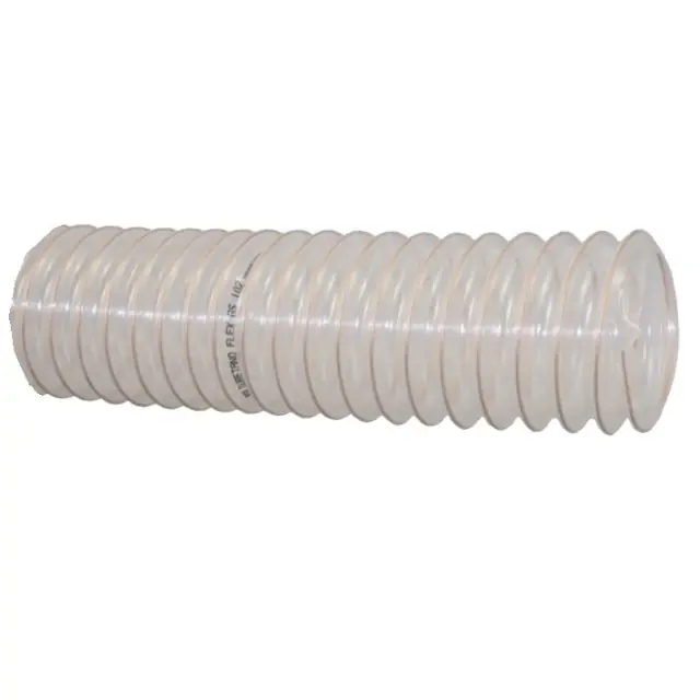 Nakupujte Hned ESPIROFLEX 102/106,6 Flexadur PU-1BS FOOD - Hadice pro odsávání abraziv, odolná hydrolýze a hnilobě -35/+85°C, (bal. 10 m), EU 10/2011