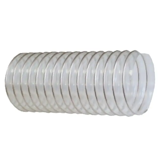 Autentický SCHAUENBURG 120 FLEXADUR PVC-1N O - Hadice ø120/6m (1 Ks) na odsávání neabrazivních materiálů, 0/+70°C, tloušťka stěny 0,4 mm