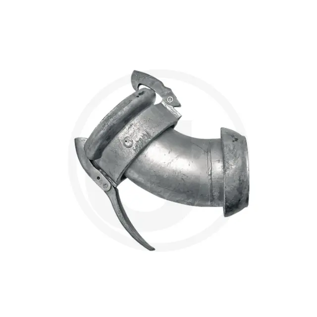 PERROT 45° ÚHLOVÁ SPOJKA - kompletní 5" spojka MP+VP trn DN 127 mm s háky a čepem Novinka
