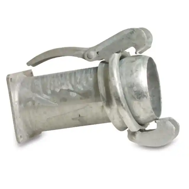 Ověřený BAUER HÁK TRN PŘÍRUBA ČTVERCOVÁ- pozink. přímá spojka 6" s háky / příruba Dn 152, 180X180 PN10 bar