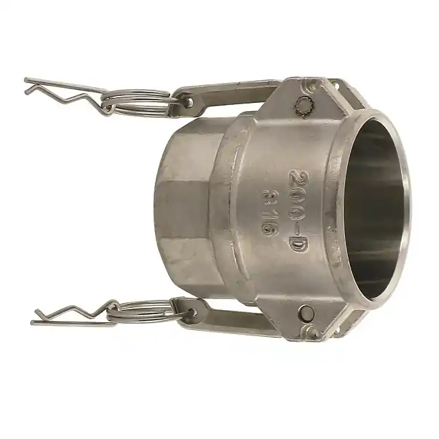 Top Prodej KAMLOK SS316 DIN FEMALE IG D - rychl. vnitřní IG 3/4" DN 19 PTFE, 16 Bar (-30/+100°C)