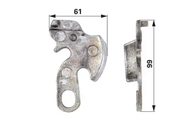 Kup Teď Spodní deska uzlovače Claas 816650.1