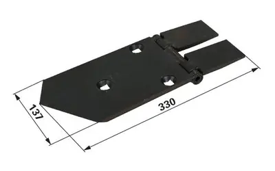 Dokud Zásoby Vydrží Radlice levá, kompletní, 137 mm Wühlmaus 0000204100