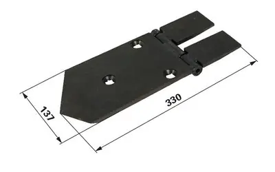 Super Cena Radlice pravá, kompletní, 137 mm Wühlmaus 0000204200