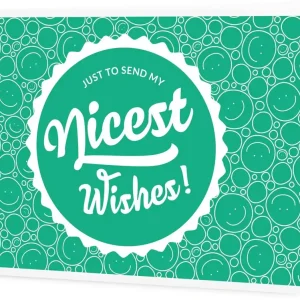 3DJAKE Nicest Wishes! - dárková poukázka k vytištění, Poukázka "Nice Wishes" Nejlepší Volba