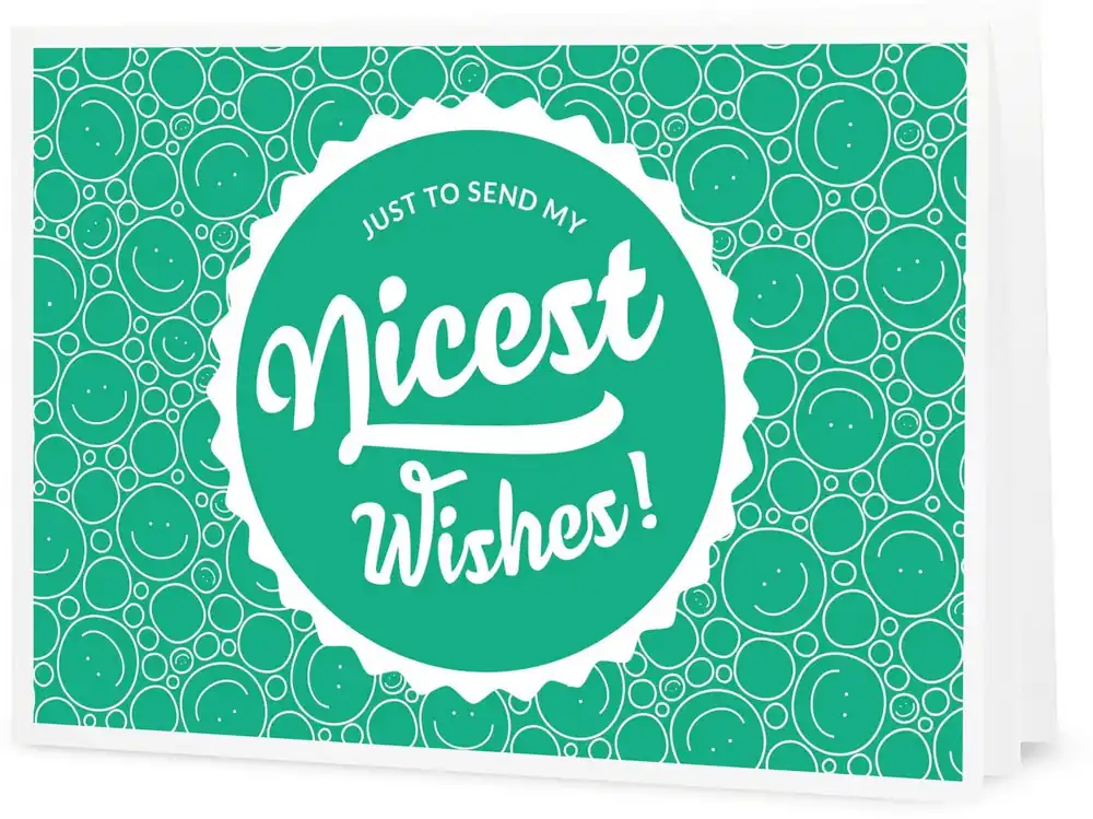 3DJAKE Nicest Wishes! - dárková poukázka k vytištění, Poukázka "Nice Wishes" Nejlepší Volba