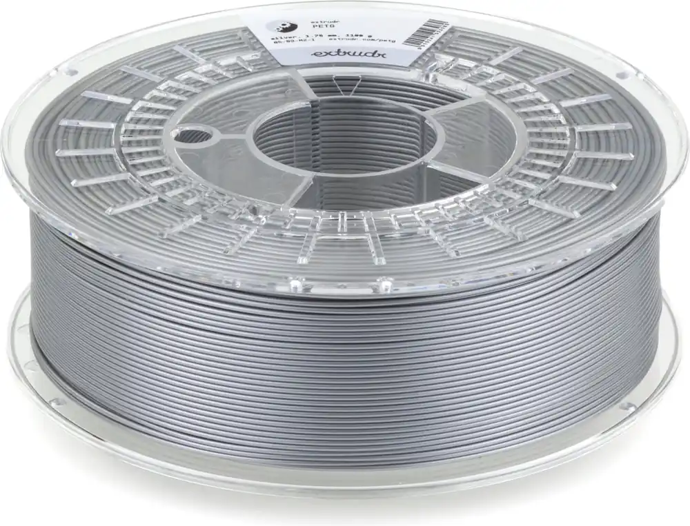 Akce Extrudr PETG Silver, 1,75 mm / 1100 g