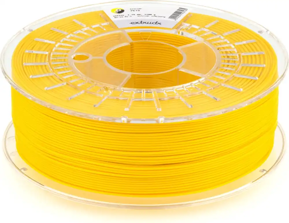 Extrudr PETG Yellow, 1,75 mm / 1100 g Výhodná Nabídka