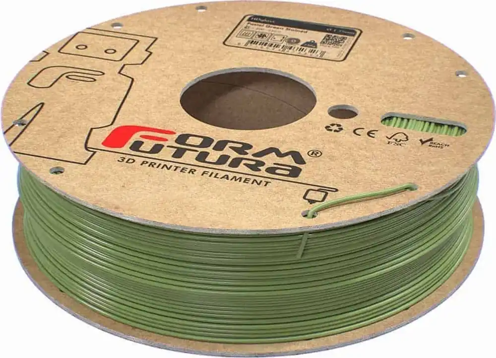 Časově Omezené FormFutura HDglass™ Pastel Green Stained, 1,75 mm / 750 g