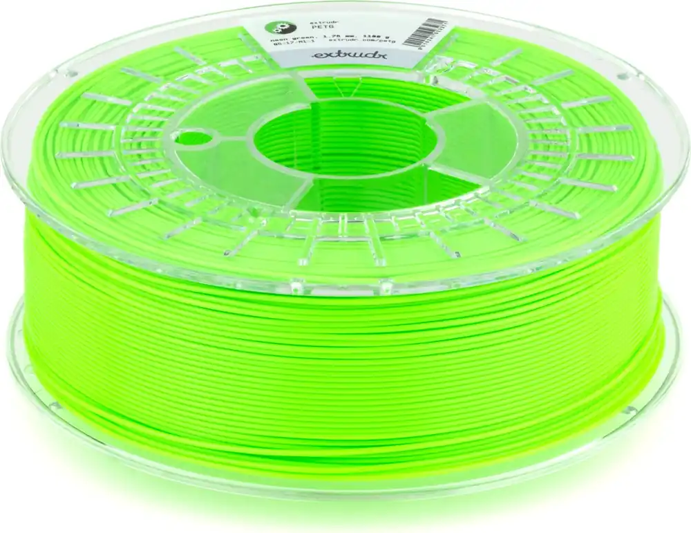 Extrudr PETG Neon Green, 1,75 mm / 1100 g Časově Omezené