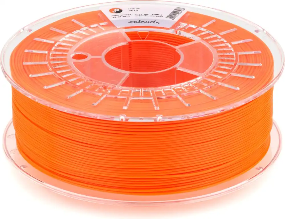 Extrudr PETG Neon Orange, 1,75 mm / 1100 g Objednat Nyní