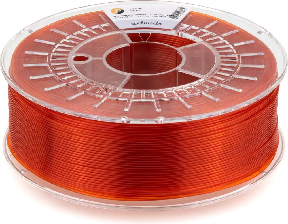Extrudr PETG Transparent Orange, 1,75 mm / 2500 g Objednat Nyní