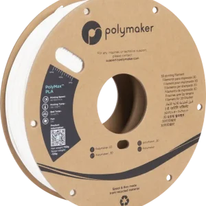 Akční Nabídka Polymaker PolyMax PLA White, 1,75 mm / 750 g