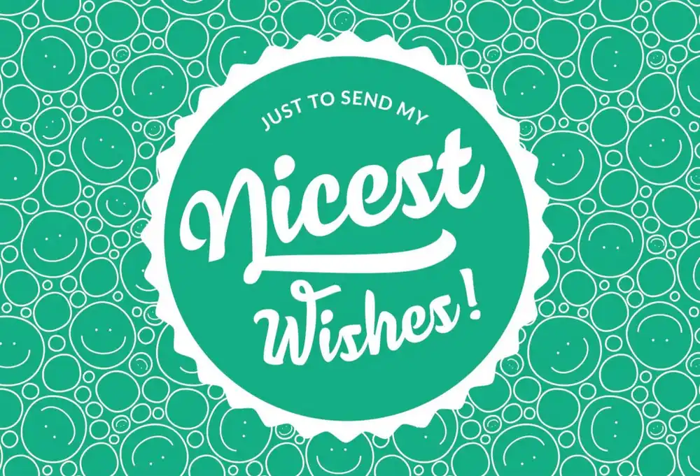 Cenová Bomba 3DJAKE Nicest Wishes! - přáníčko, Nice Wishes!