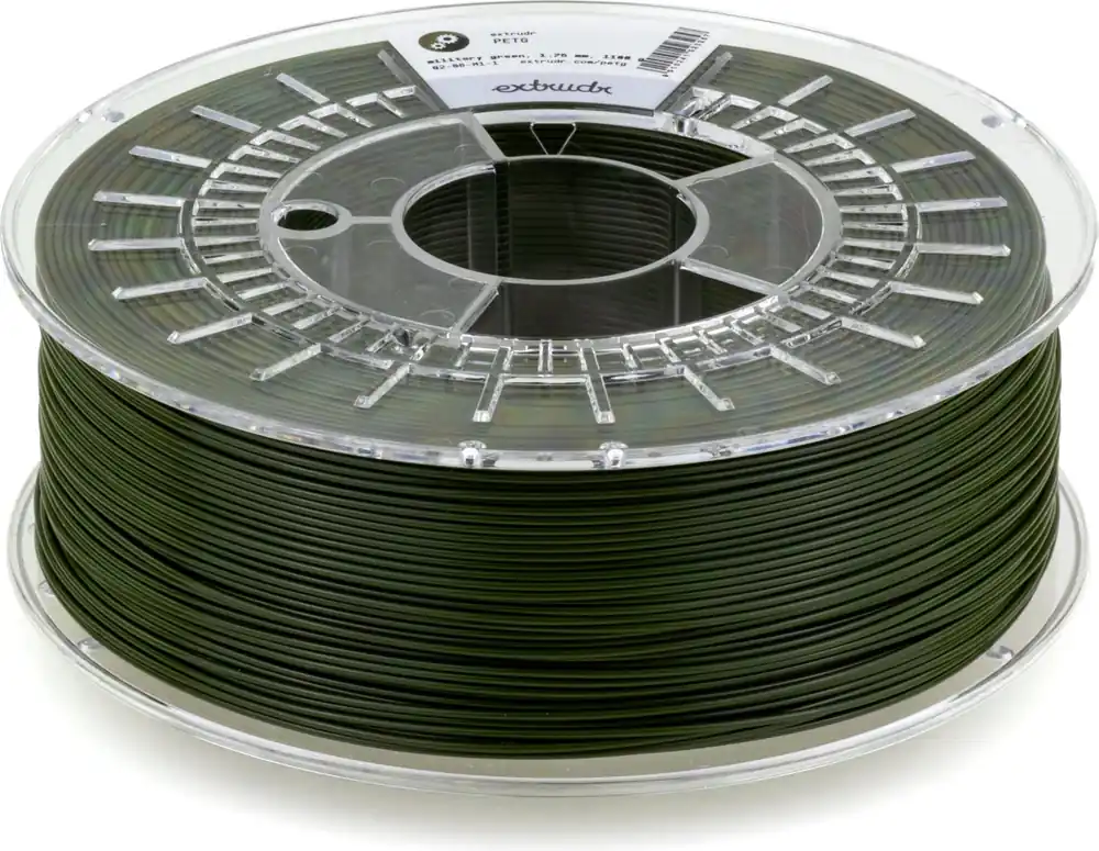 Extrudr PETG Military Green, 1,75 mm / 1100 g Originální