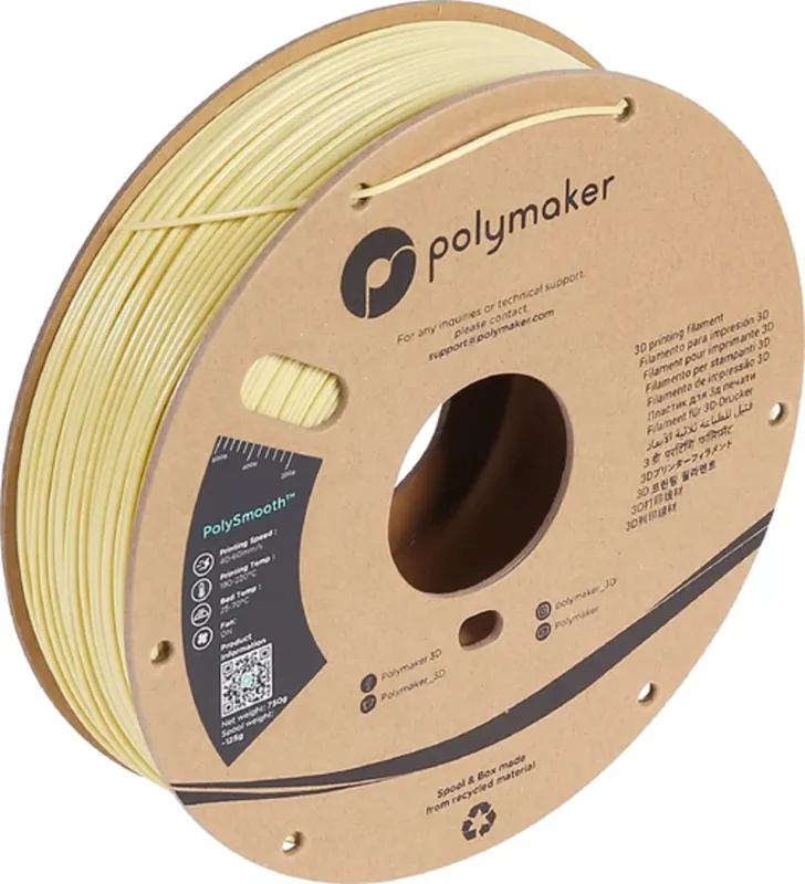 Polymaker PolySmooth Sandstone Beige, 1,75 mm (750 g) Horká Nabídka
