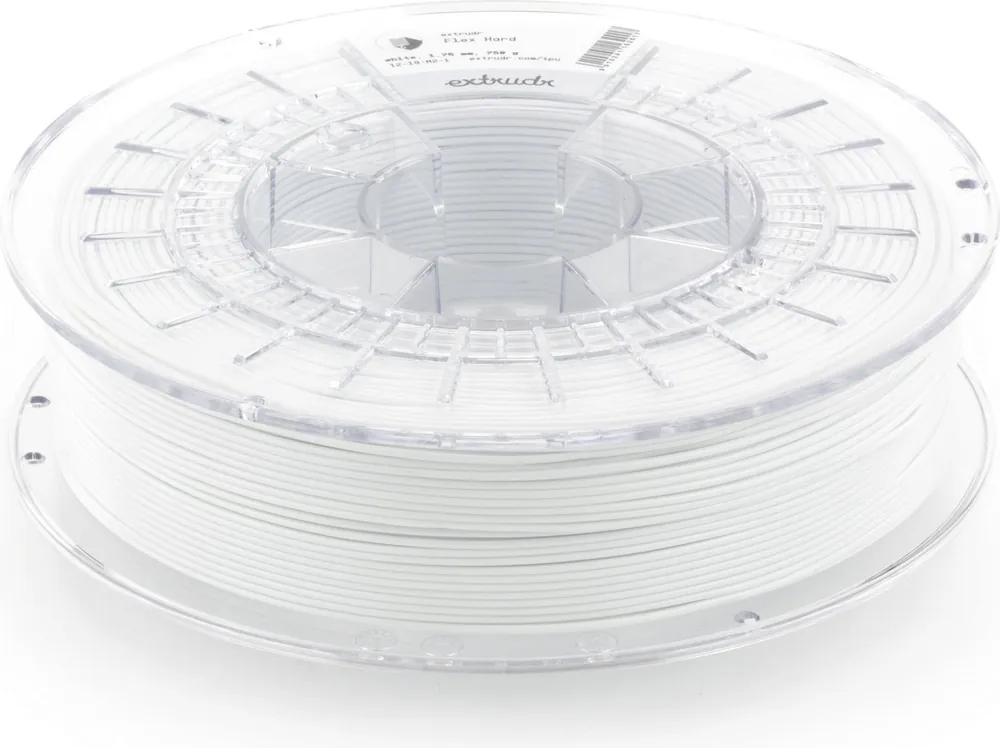 Extrudr TPU hard White, 1,75 mm / 750 g Akční Cena