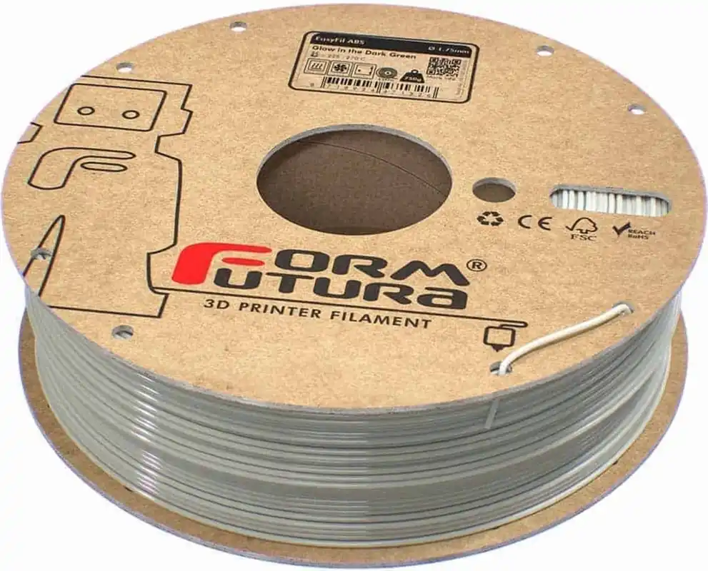 FormFutura EasyFil™ ABS Glow in the Dark Green, 1,75 mm (750 g) Originální