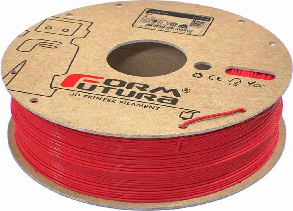 FormFutura EasyFil™ ABS Red, 1,75 mm (750 g) Sleva