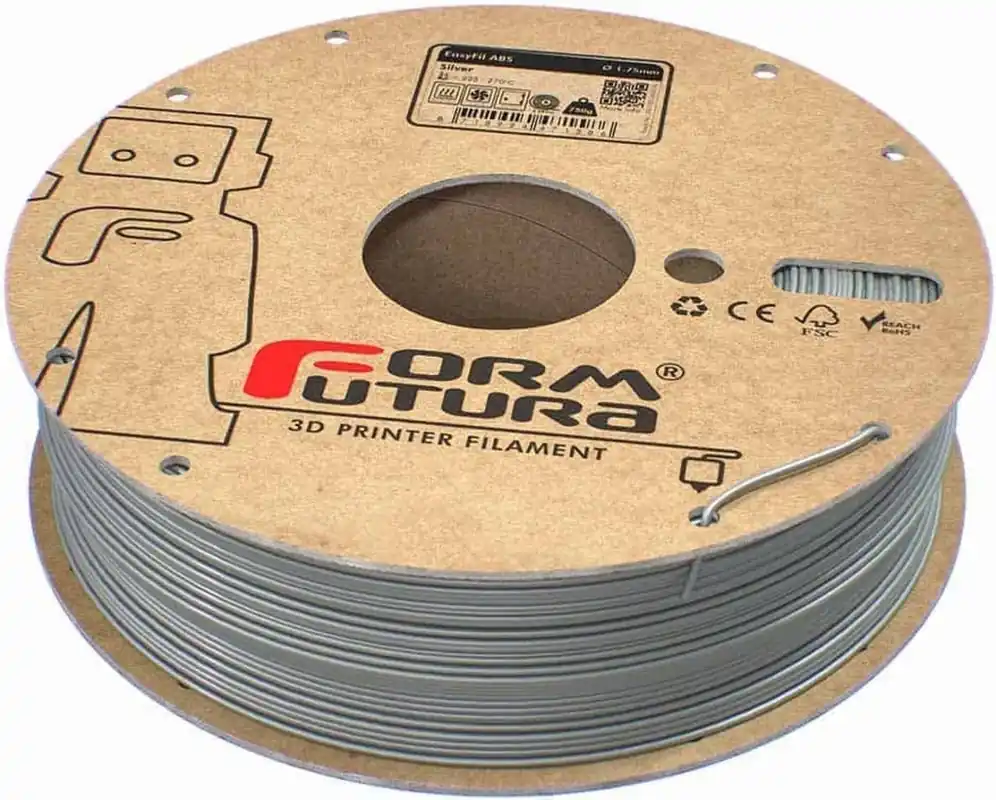 Bezpečná Platba FormFutura EasyFil™ ABS Silver, 1,75 mm (750 g)