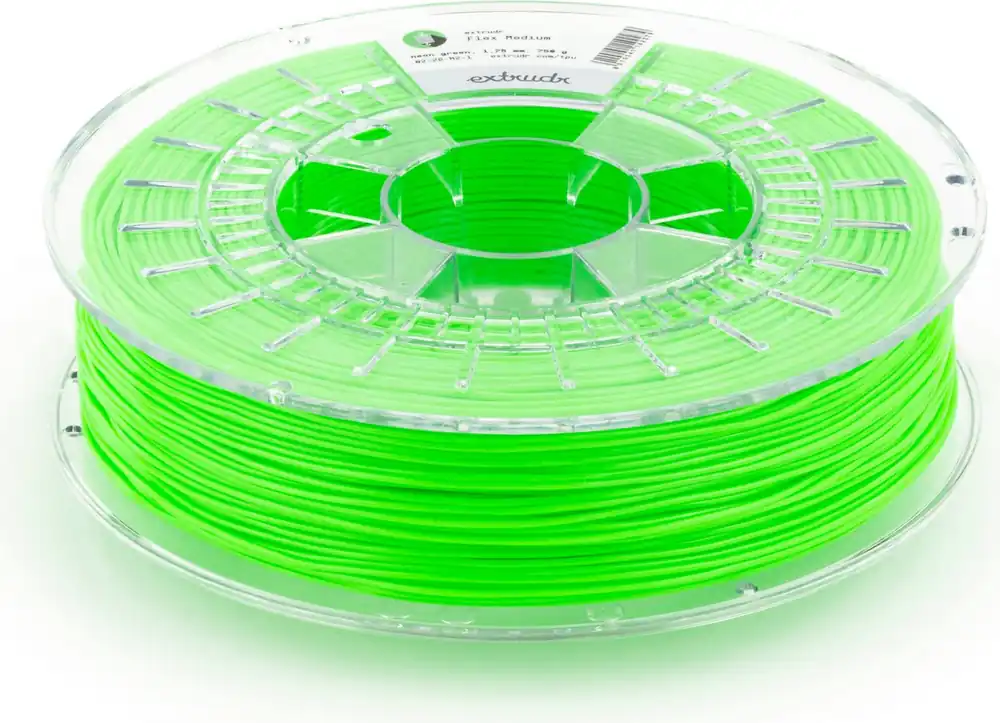 Extrudr TPU medium Neon Green, 1,75 mm (750 g) Omezená Nabídka