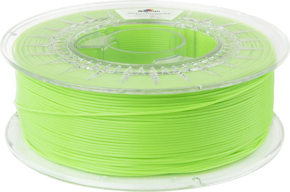 Spectrum PLA Premium Fluorescent Green, 1,75 mm / 1000 g Levný
