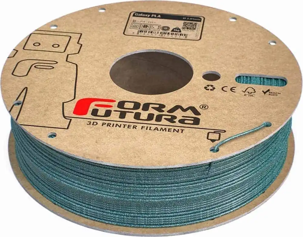 Sezónní Sleva FormFutura Galaxy PLA Opal Green, 1,75 mm (750 g)