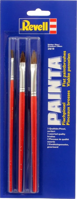 Víkendová Akce Revell Sada plochých štětců Painta