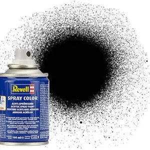 Revell Spray Black Semi-Gloss, 100 ml Bezpečná Platba