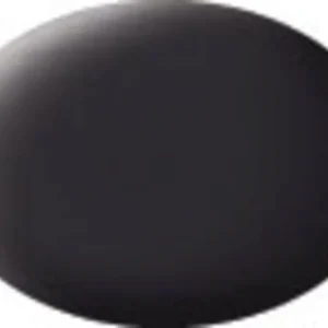 Revell Aqua Color - Tar Black Matte, 18 ml Jen Po Omezenou Doba
