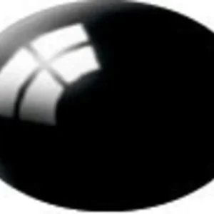 Revell Aqua Color - Black Gloss, 18 ml Výhodná Nabídka
