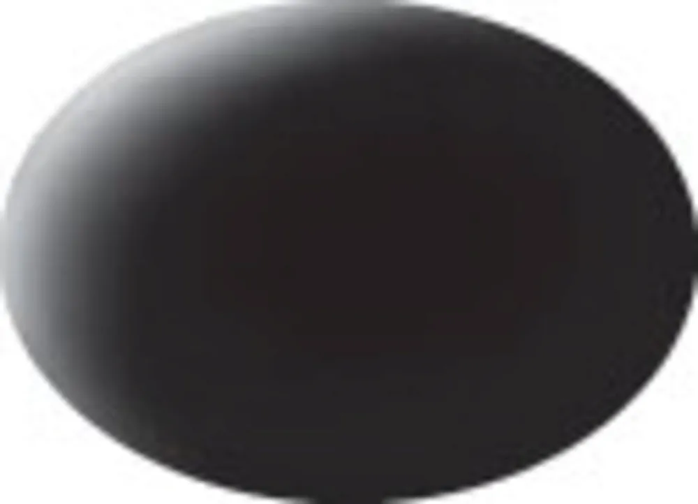 Revell Aqua Color - Black Matte, 18 ml Nejprodávanější