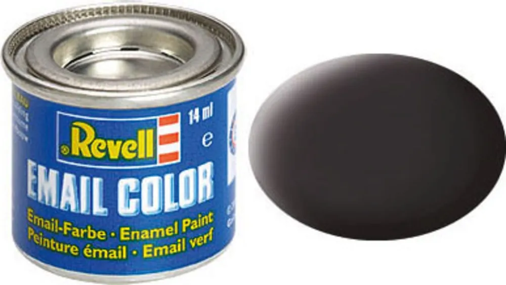 Revell Email Color - Tar Black Matte, 14 ml Horká Nabídka
