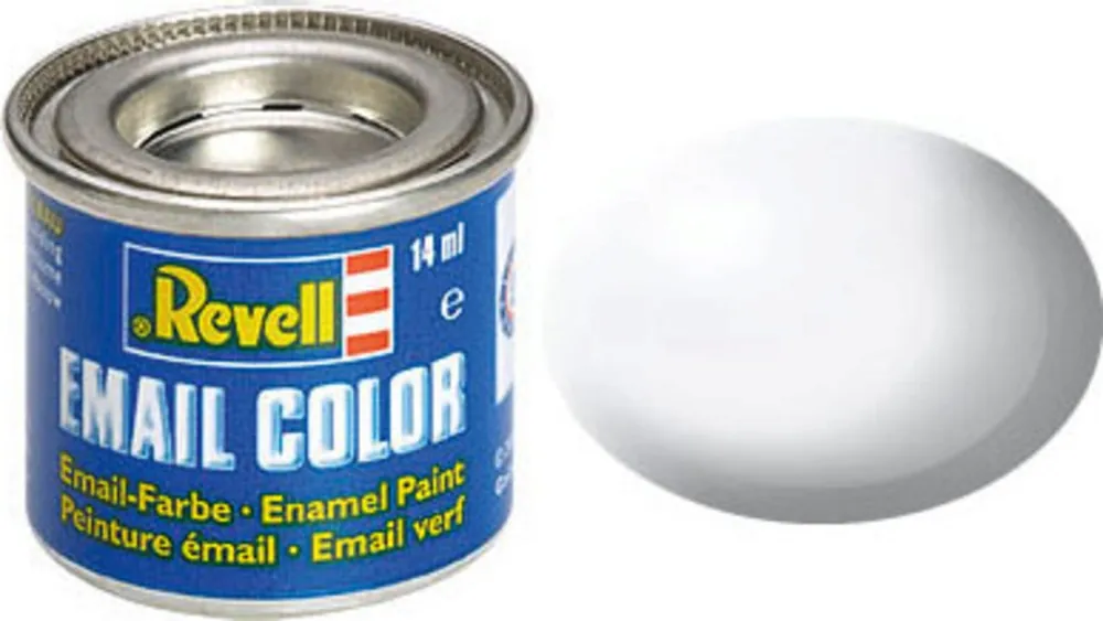 Revell Email Color - White Semi-Gloss, 14 ml Cenově Výhodný