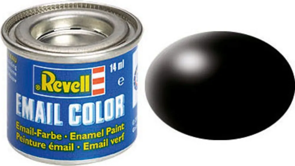 Revell Email Color - Black Semi-Gloss, 14 ml Must-Have