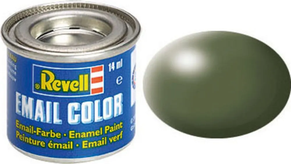 Revell Email Color - Olive Green Semi-Matte, 14 ml Rychlé Dodání