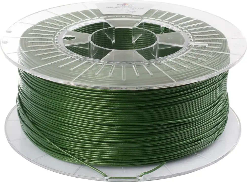 Nová Kolekce Spectrum PLA Glitter Emerald Green, 1,75 mm / 1000 g