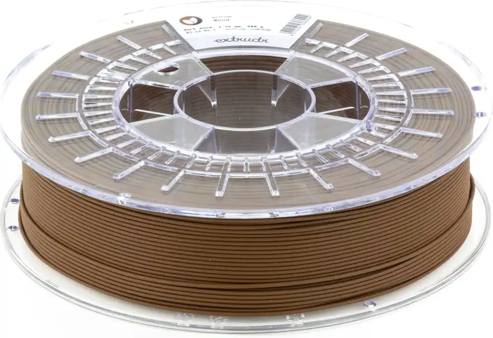 Vrácení Zdarma Extrudr Dark Wood, 1,75 mm / 800 g