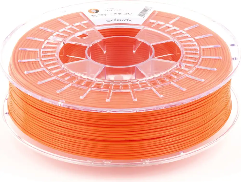 Extrudr TPU medium Neon Orange, 1,75 mm (750 g) Rychlé Dodání