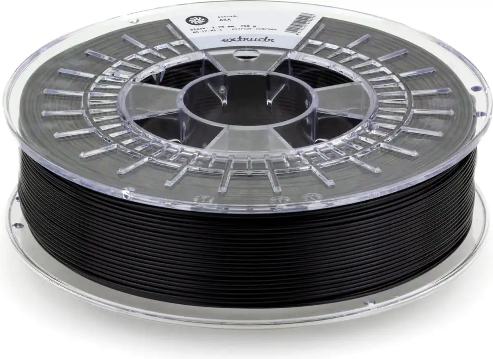 Extrudr DuraPro ASA Black, 1,75 mm / 2000 g Vysoce Kvalitní