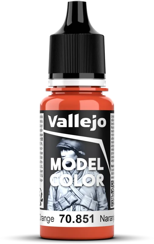 Přímo Od Výrobce Vallejo Model Color 024 Bright Orange (851), 18 ml