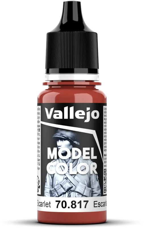 Vallejo Model Color 026 Scarlet (817), 18 ml Ověřený