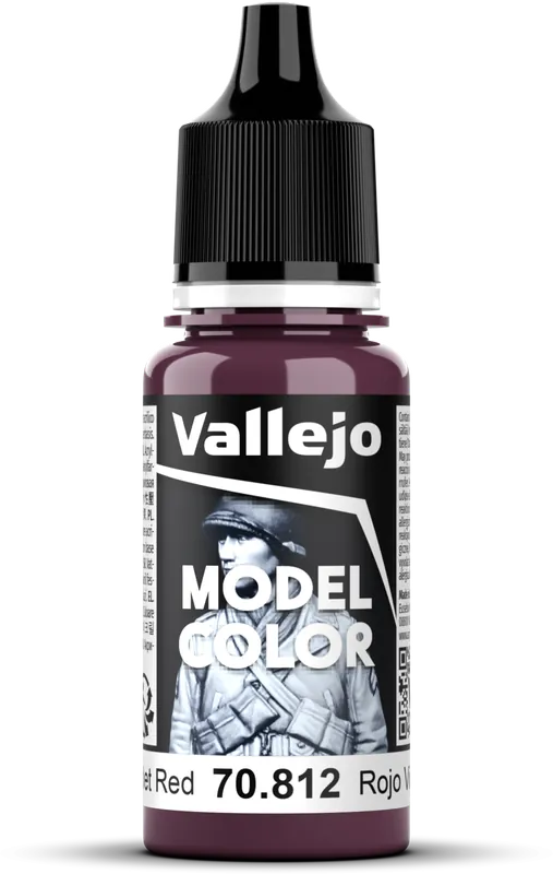 Přímo Od Výrobce Vallejo Model Color 043 Violet Red (812), 18 ml